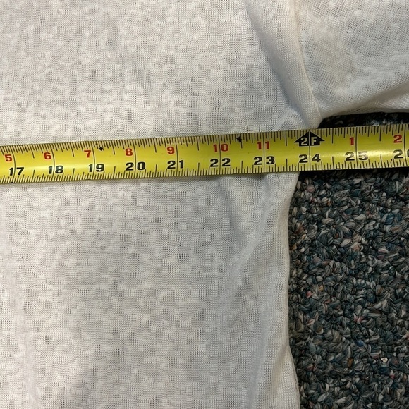 NO BOUNDARIES WHITE BLOUSE WITH TASSELS SUZE XXL - Picture 5 of 8